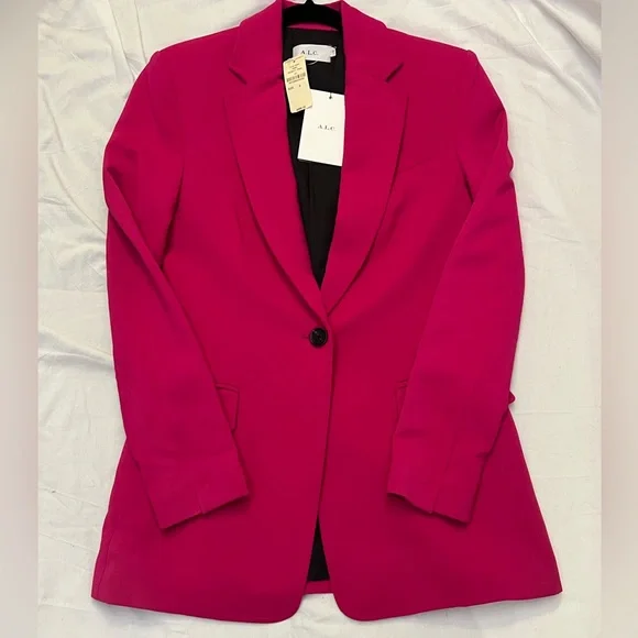 A.L.C. Vernay Blazer Hot Pink Size 0